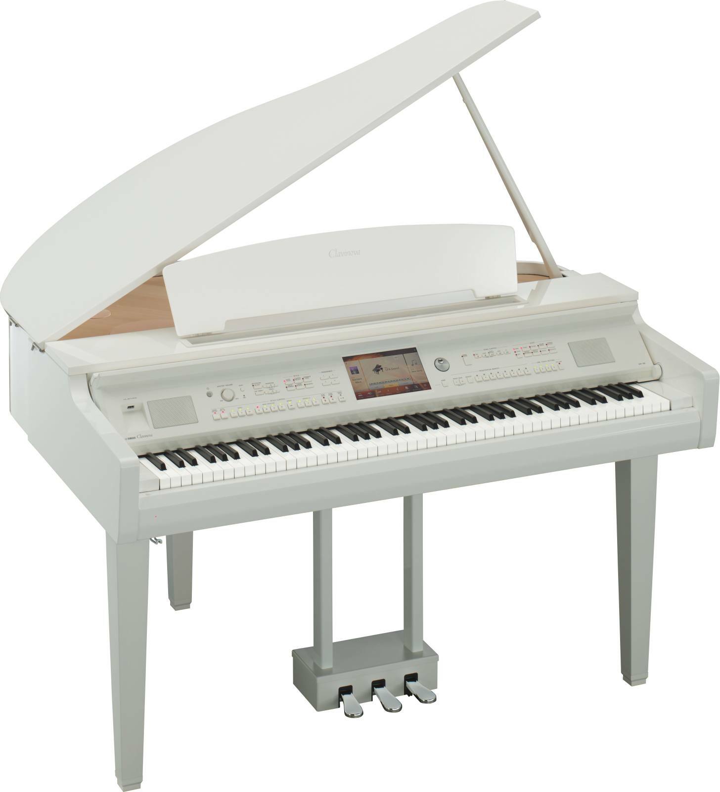Yamaha Cvp-709gpwh - Blanc LaquÉ - Digitalpiano mit Stand - Main picture