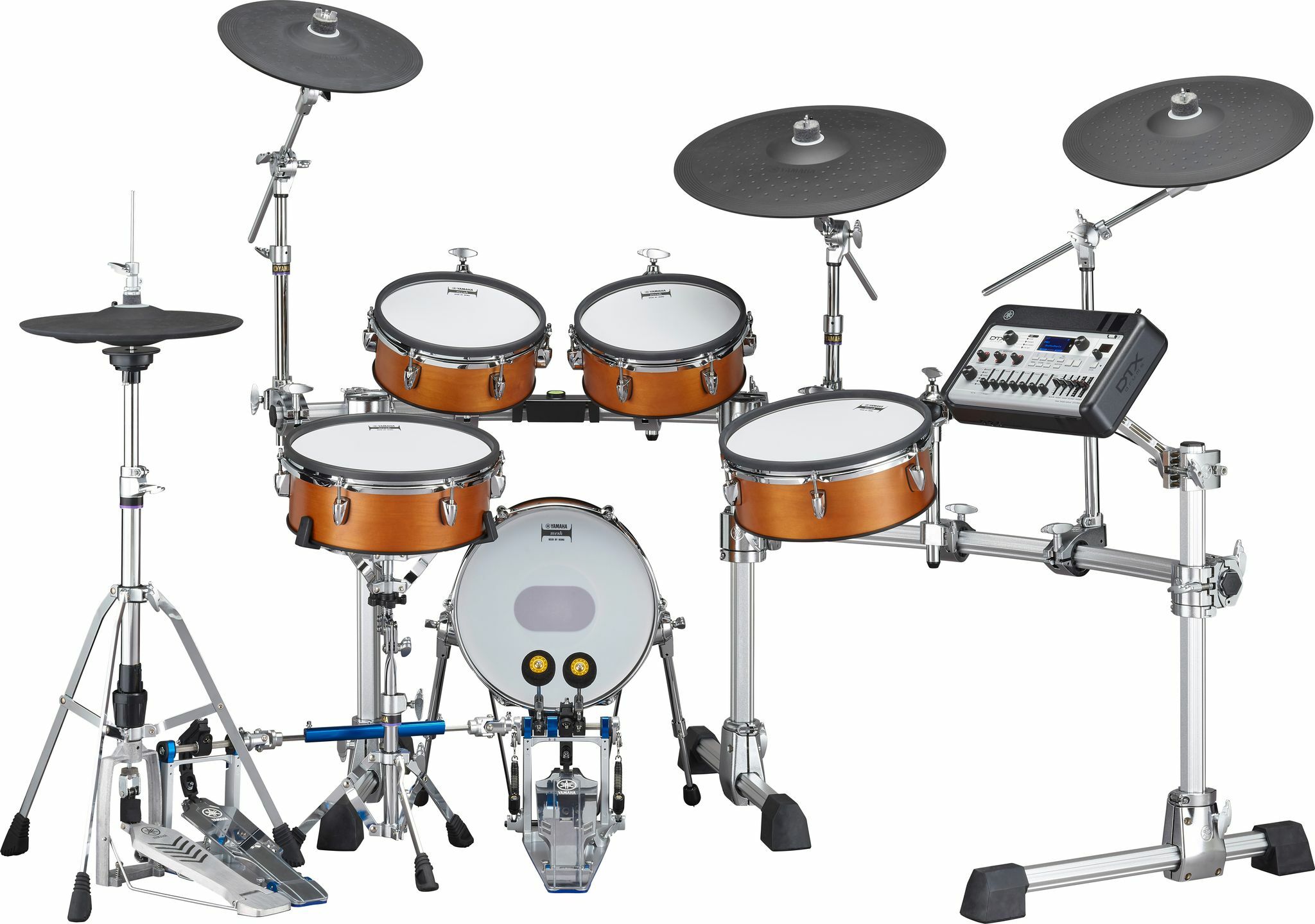 Yamaha Dtx10-km Electronic Drum Kit Mesh Real Wood - Komplett E-Drum Set - Main picture