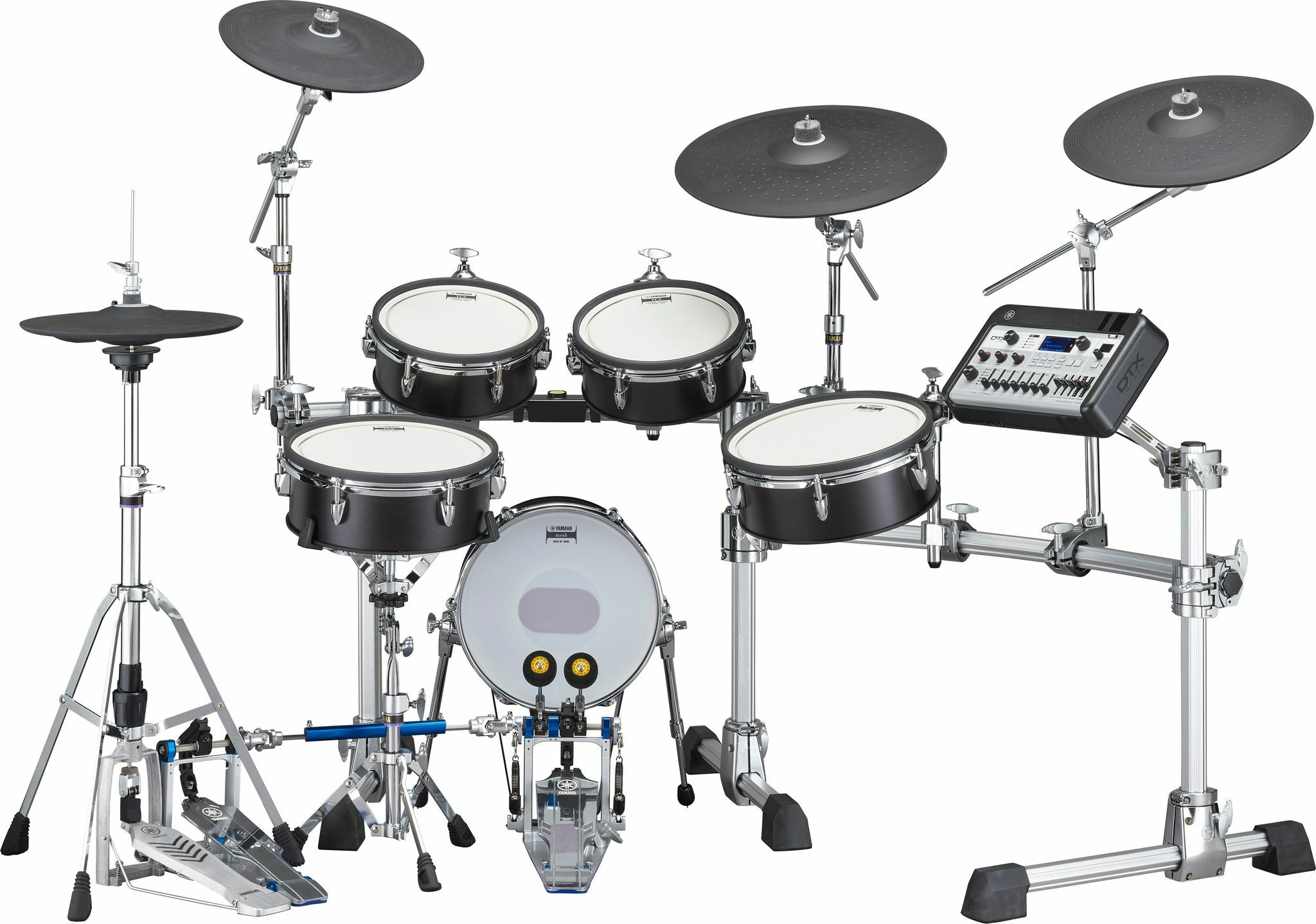 Yamaha Dtx10-kx Electronic Drum Kit Black Forrest - Komplett E-Drum Set - Main picture