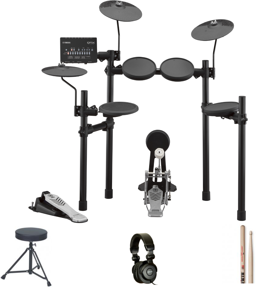 Yamaha Dtx452k Bundle Complet - X-hp1 + Dt90 + Vic5a - Drum Promo Set - Main picture