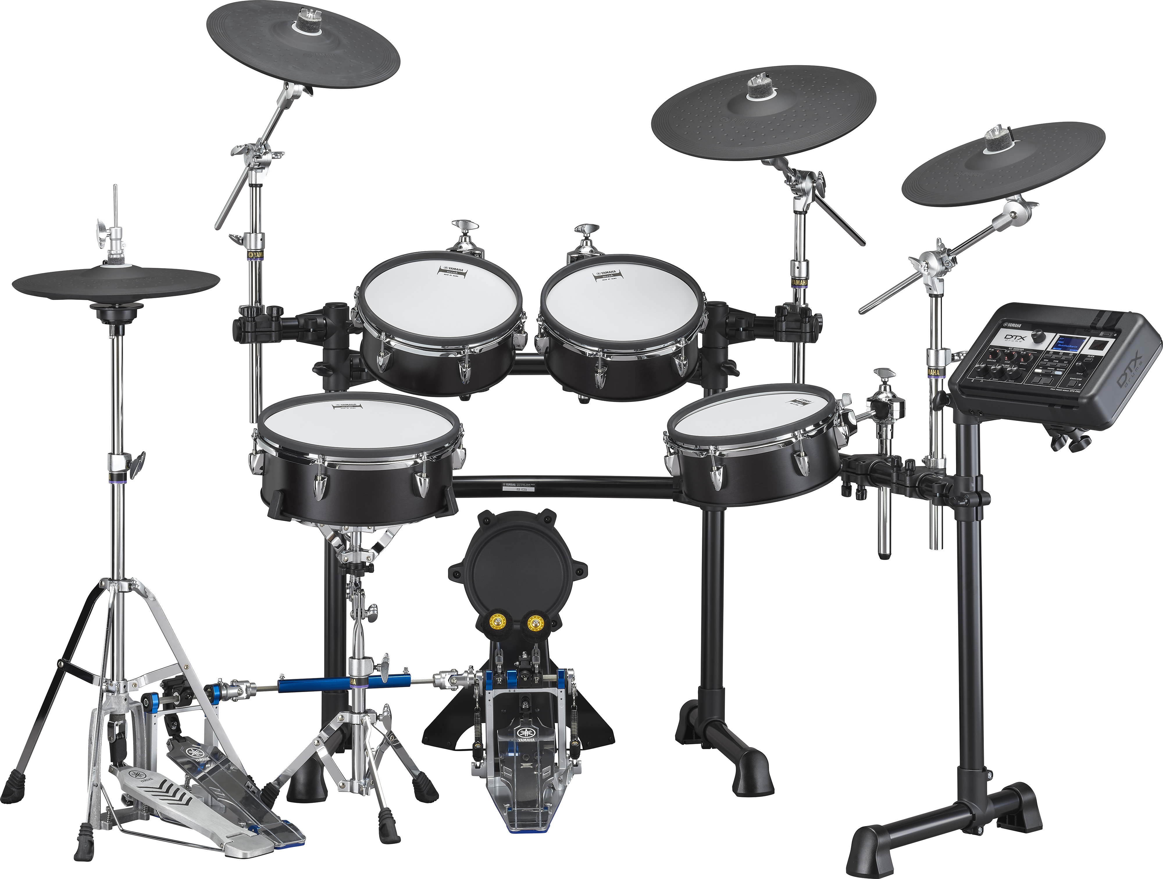 Yamaha Dtx8-km Electronic Drum Kit Mesh Black Forrest - Komplett E-Drum Set - Main picture