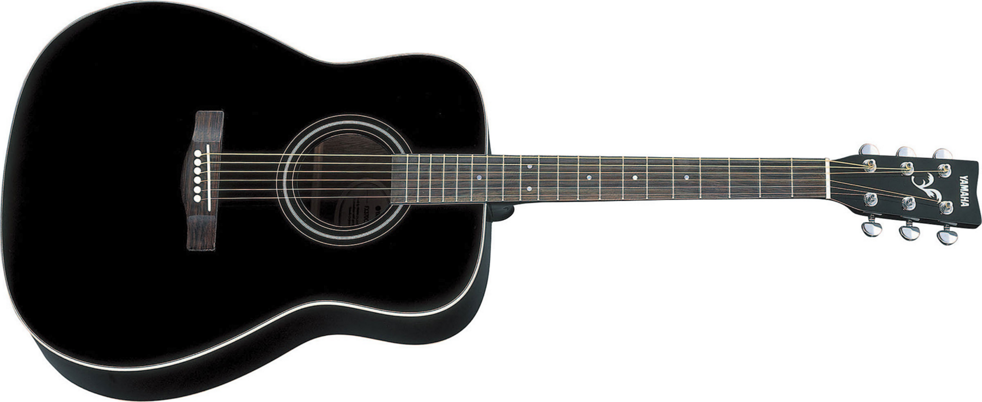 Yamaha F370 Bl Dreadnought Epicea Nato 2016 - Black - Westerngitarre & electro - Main picture