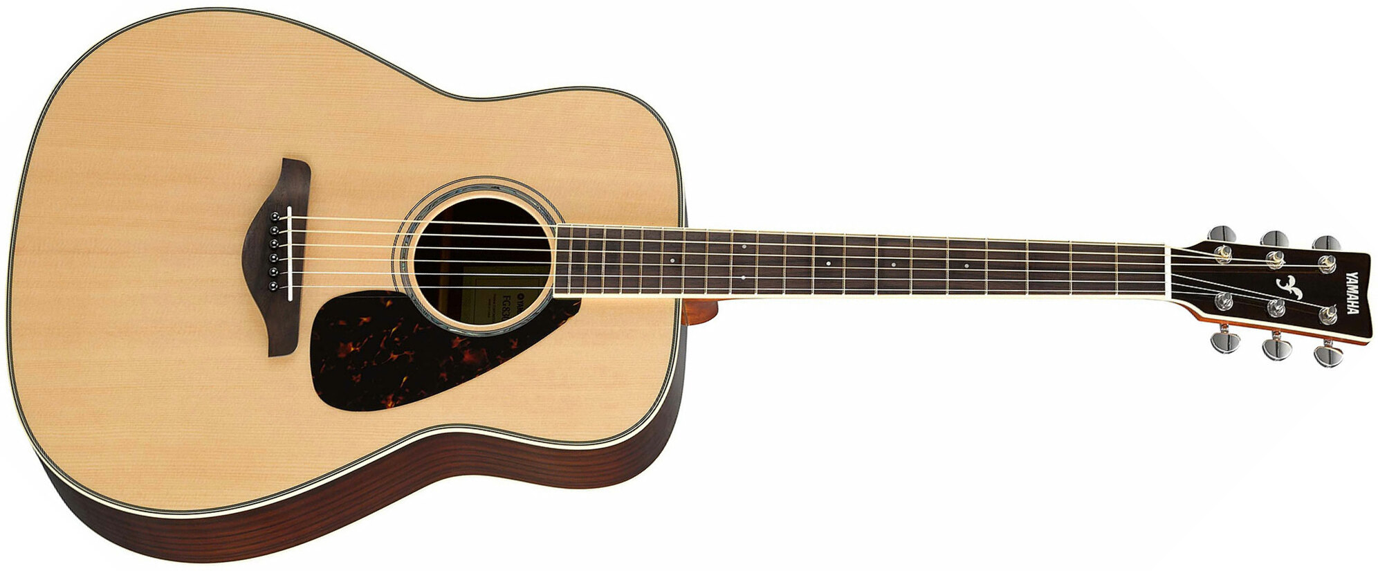 Yamaha Fg830 Nt Dreadnought Epicea Palissandre Rw 2016 - Natural Gloss - Westerngitarre & electro - Main picture