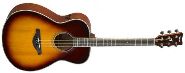 Yamaha Fs-ta Transacoustic - Brown Sunburst - Westerngitarre & electro - Main picture