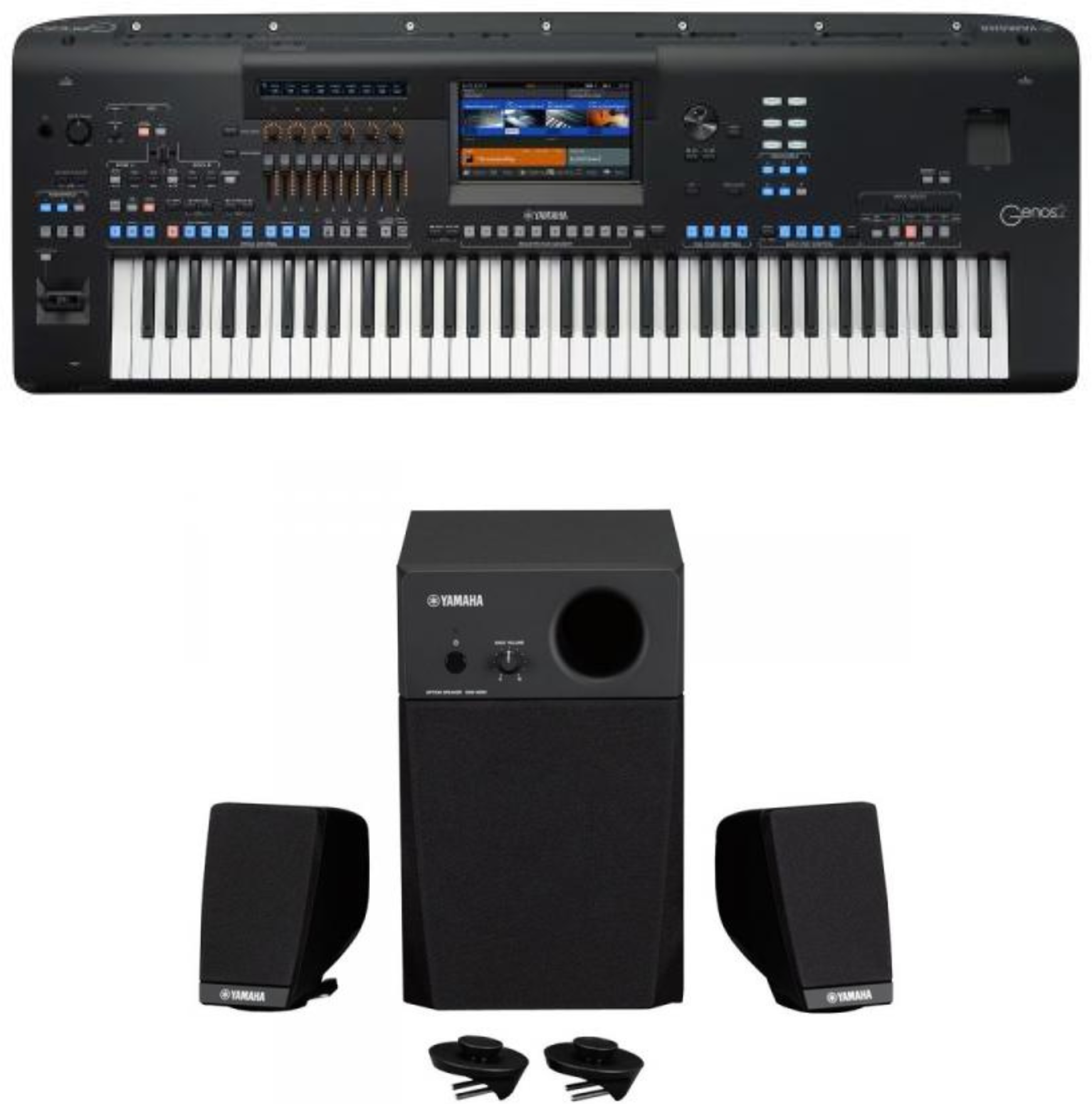 Yamaha Genos 2 + Haut-parleurs Gns-ms01 - Entertainerkeyboard - Main picture