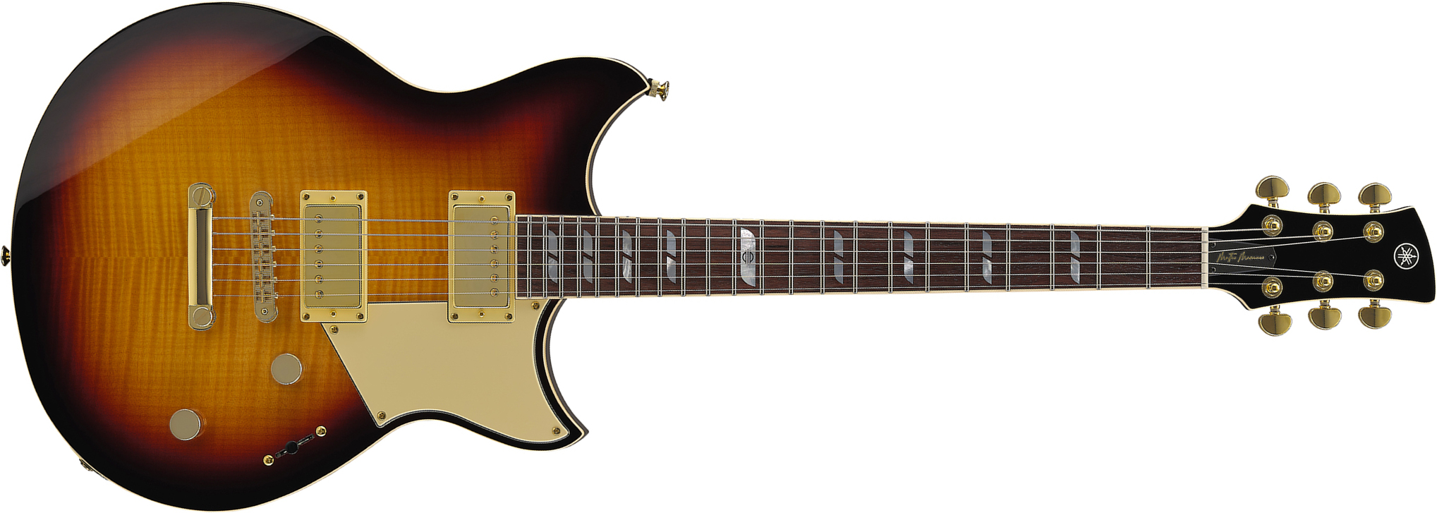 Yamaha Mateo Mancuso Rs20mm Revstar Signature 2h Dimarzio Ht Rw - Vintage Sunburst - Double Cut E-Gitarre - Main picture