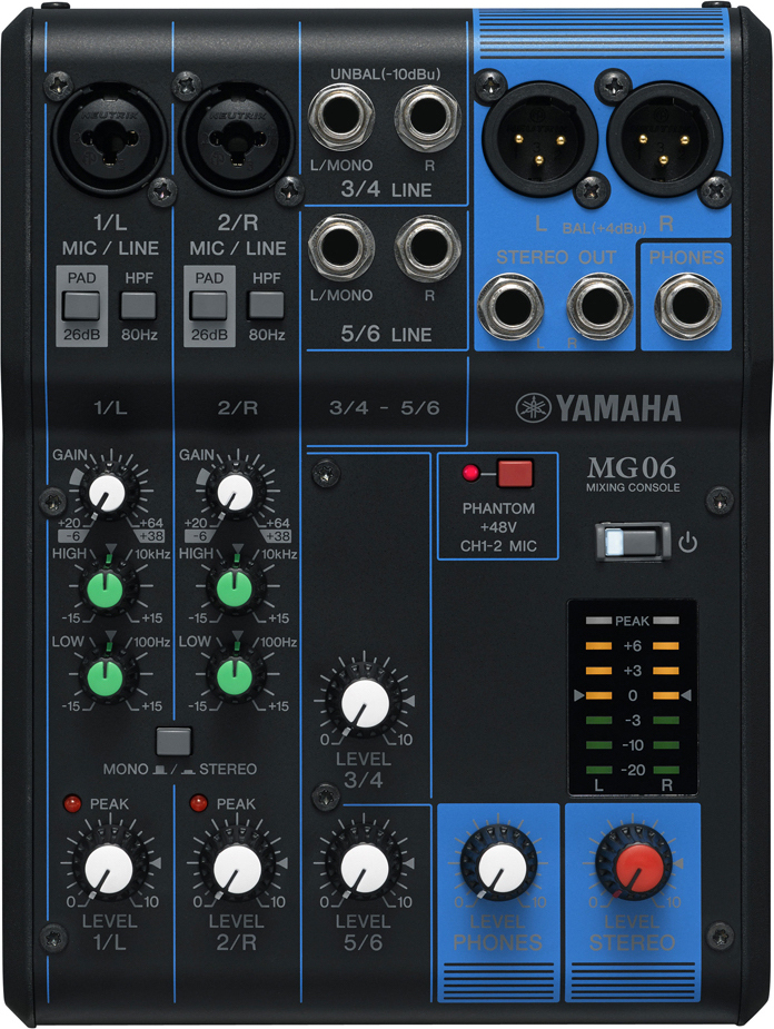 Yamaha Mg06 - Analoges Mischpult - Main picture