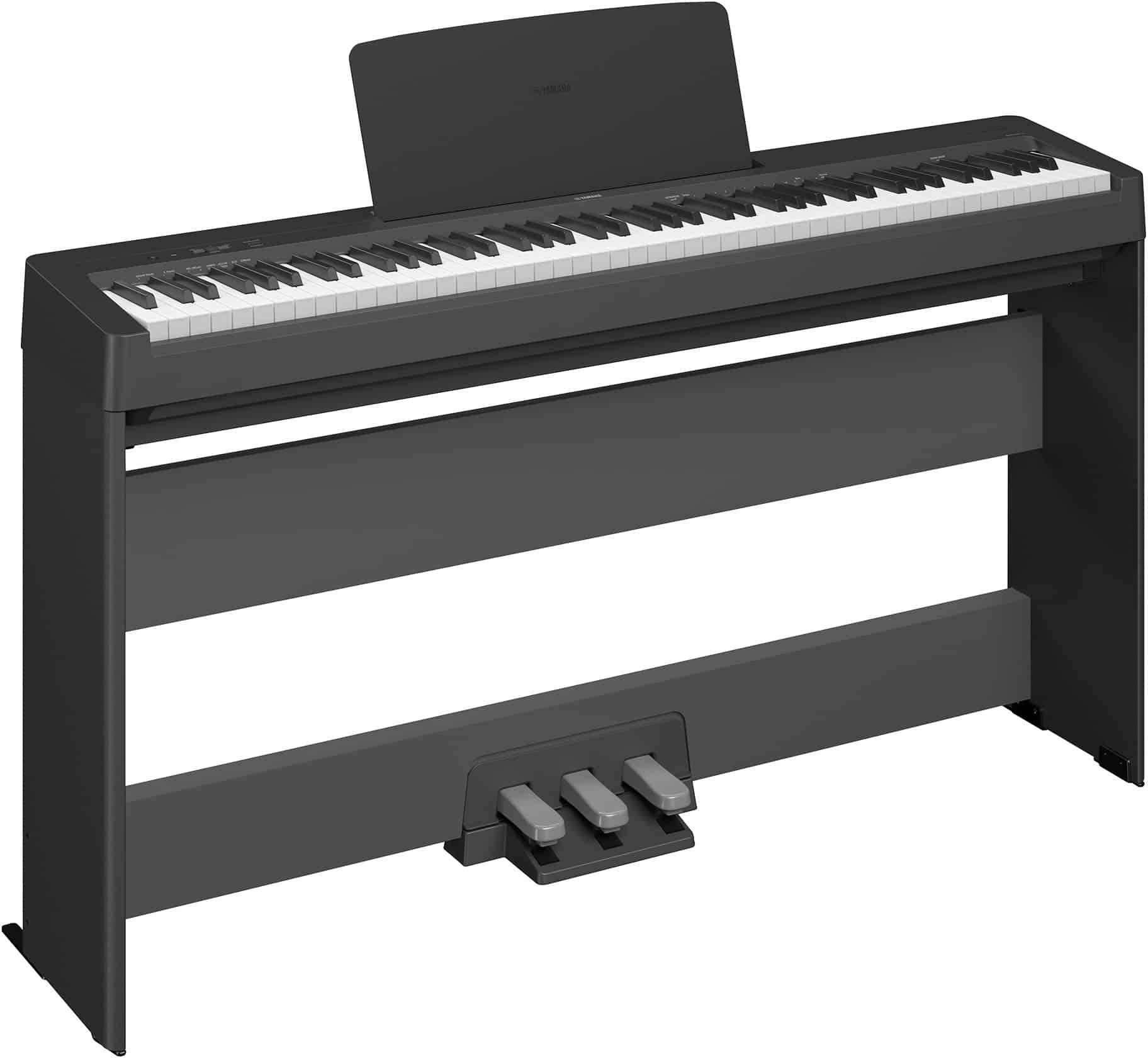 Yamaha P-145 Black  + Stand L100-b + Pedalier Lp5 - Digital Klavier - Main picture