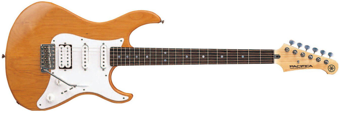 Yamaha Pacifica 112j Ii Hss Trem Rw - Yellow Natural Satin - E-Gitarre in Str-Form - Main picture