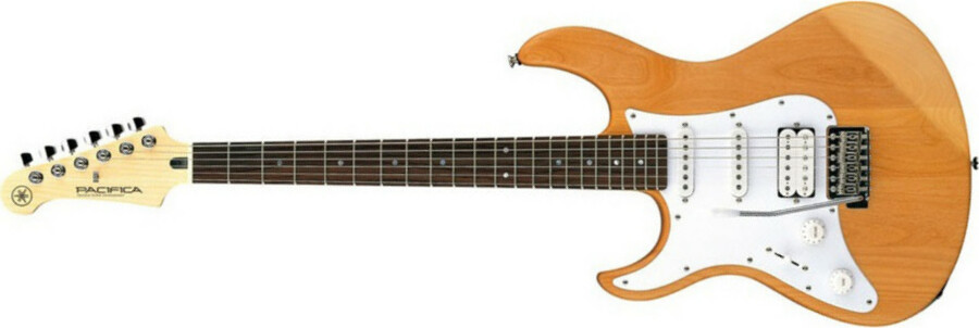 Yamaha Pacifica 112jl - Yellow Natural Satin - E-Gitarre für Linkshänder - Main picture