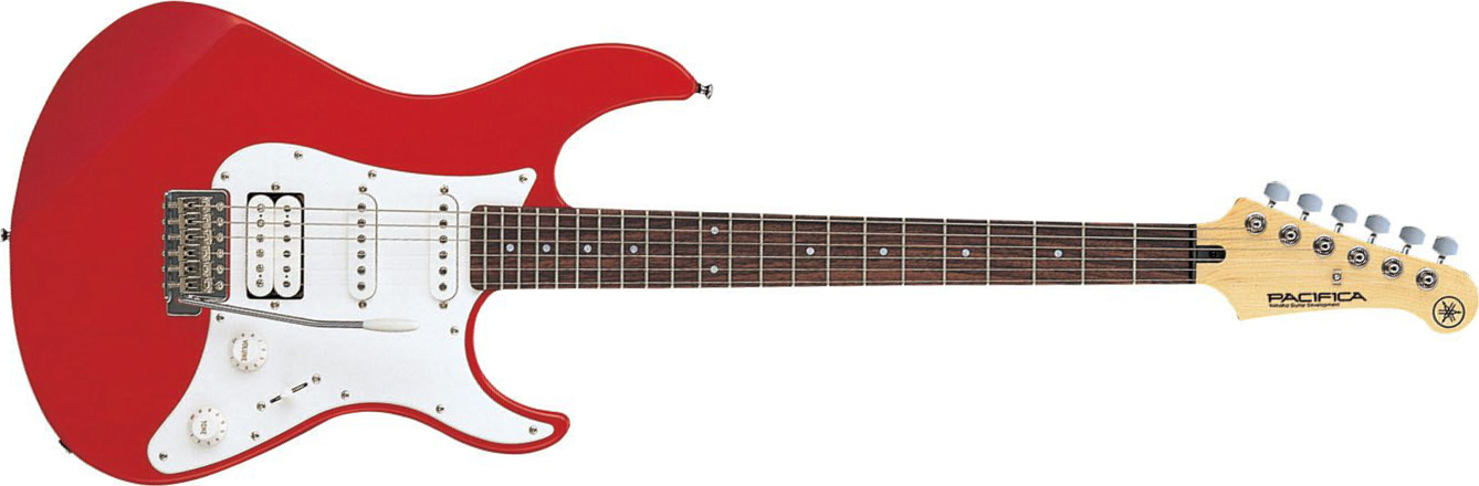 Yamaha Pacifica Pac112j Hss Trem Rw - Red Metallic - E-Gitarre in Str-Form - Main picture