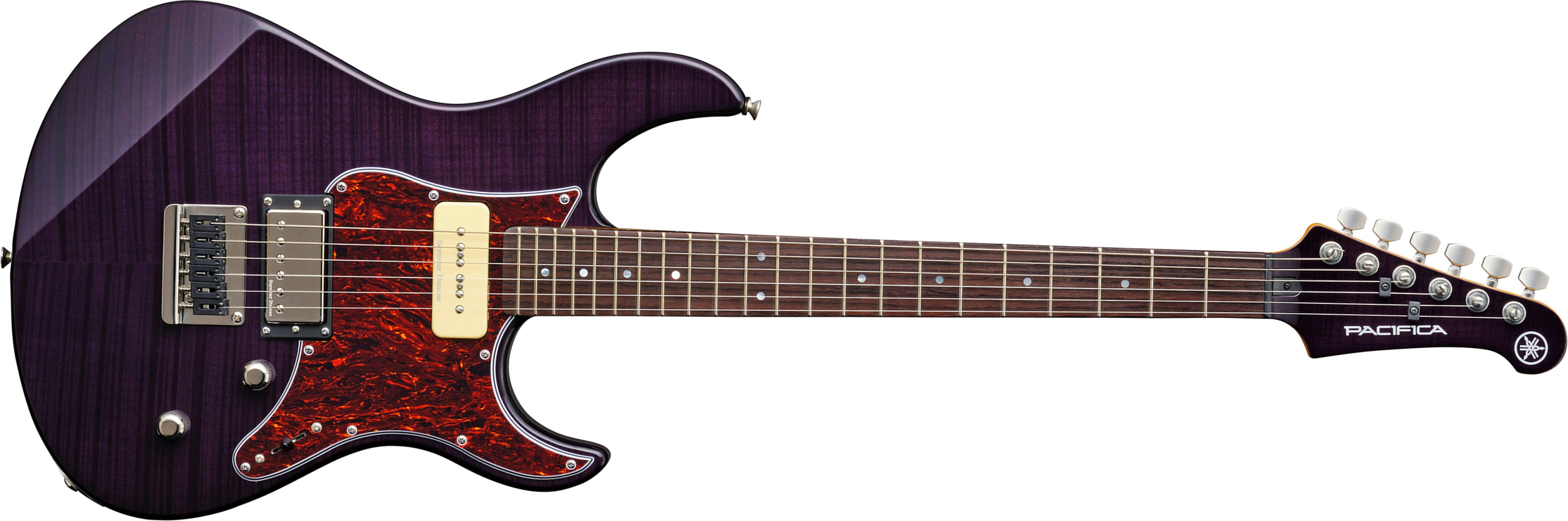 Yamaha Pacifica Pac611hfm Hs Ht Rw - Translucent Purple - E-Gitarre in Str-Form - Main picture