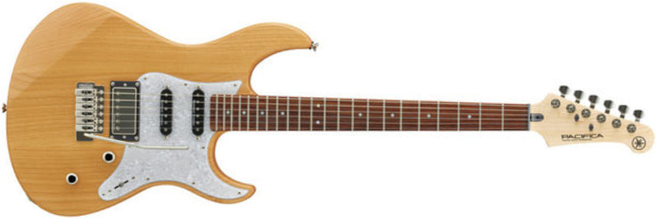Yamaha Pacifica Pac612viix Hss Seymour Duncan Trem Rw - Yellow Natural Satin - E-Gitarre in Str-Form - Main picture