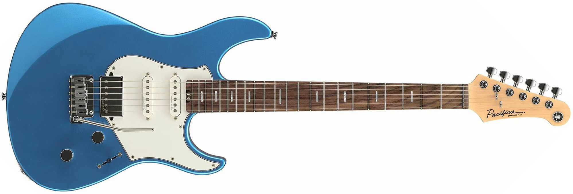 Yamaha Pacifica Standard Plus Pacs+12 Trem Hss Rw - Sparkle Blue - E-Gitarre in Str-Form - Main picture