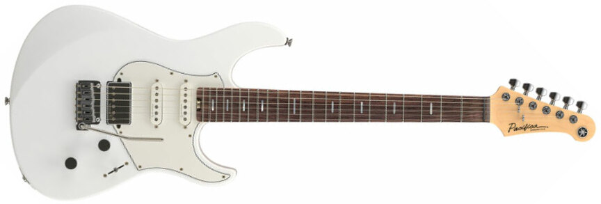 Yamaha Pacifica Standard Plus Pacs+12 Trem Hss Rw - Shell White - E-Gitarre in Str-Form - Main picture