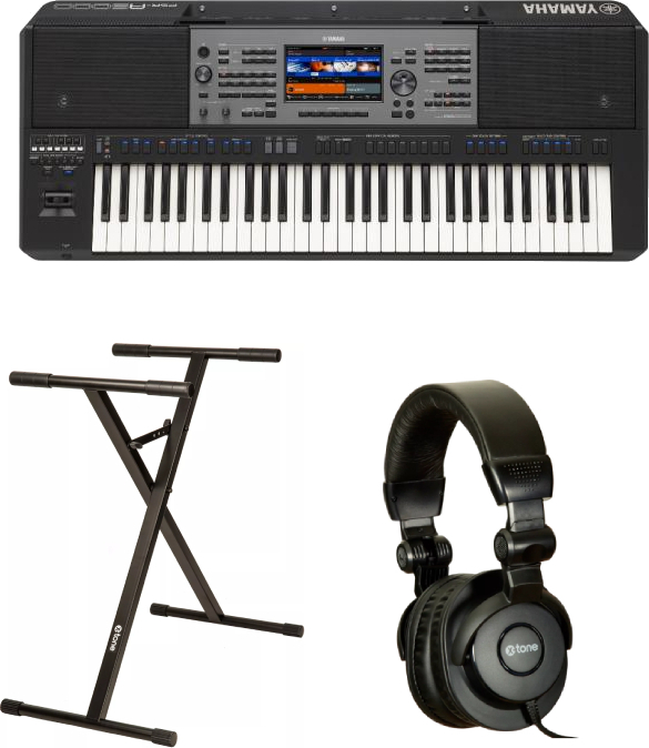 Yamaha Psr-a5000 + Stand Xh6102 + Casque X-hp1 - Synthetizer/Klavier Set - Main picture