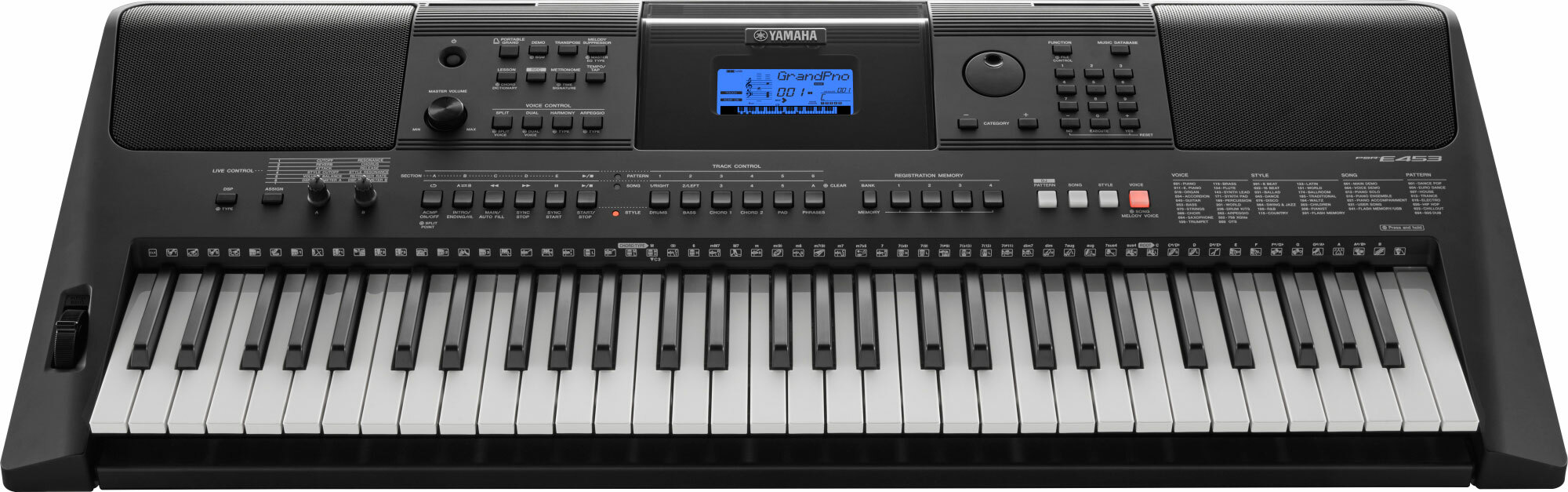 Yamaha Psr-e453 - Entertainerkeyboard - Main picture