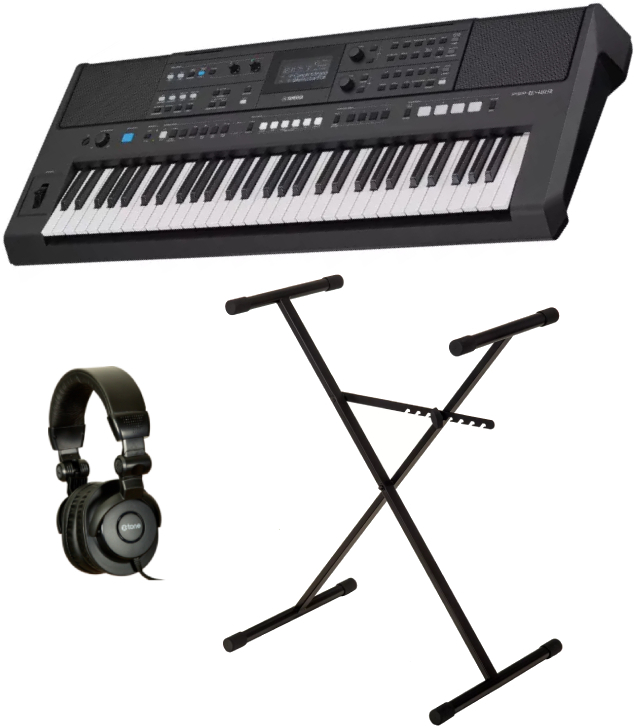 Yamaha Psr-e483  + X-hp1 + Standard (xh 6101) - Synthetizer/Klavier Set - Main picture
