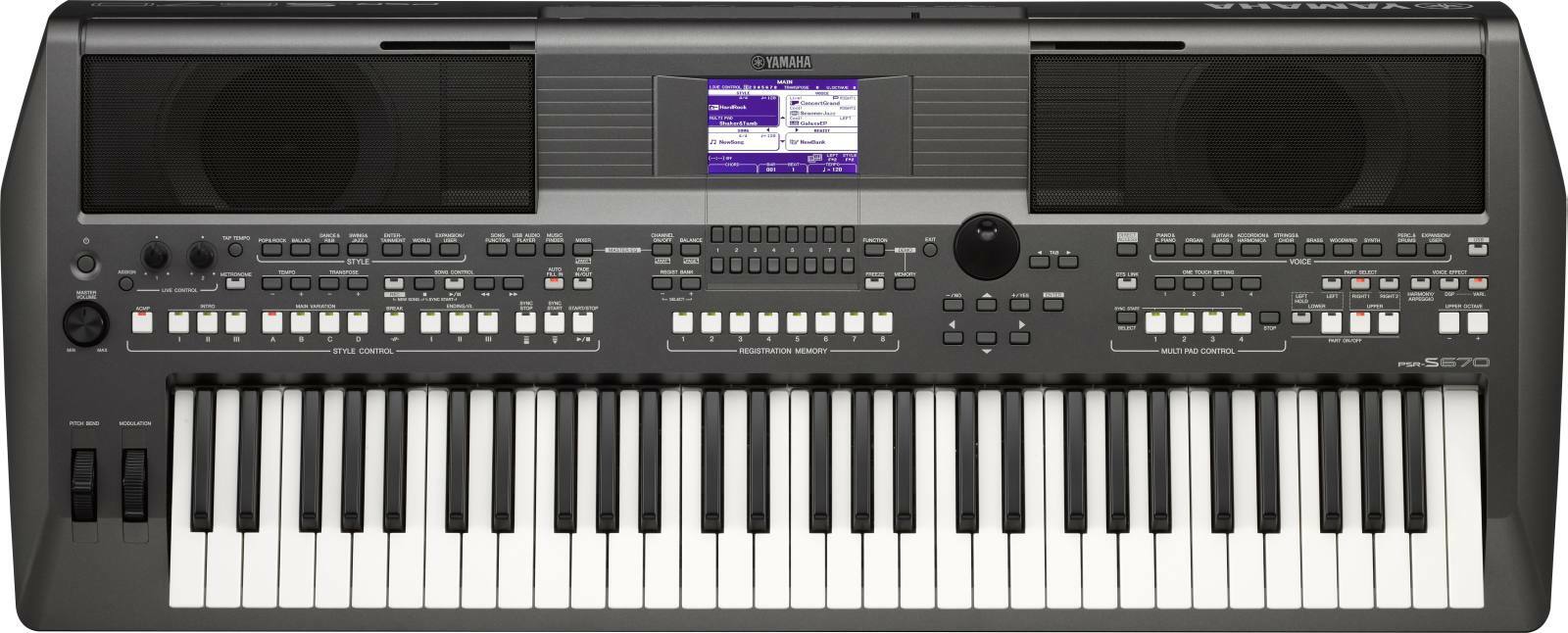 Yamaha Psr S670 - Entertainerkeyboard - Main picture