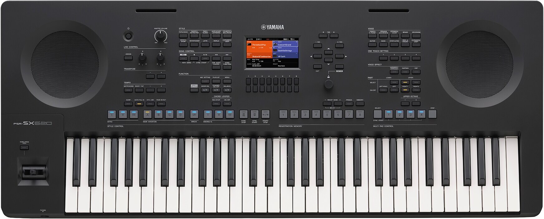 Yamaha Psr-sx620 - Entertainerkeyboard - Main picture