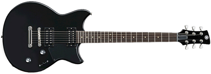 Yamaha Revstar Rs320 - Black Steel - Double Cut E-Gitarre - Main picture