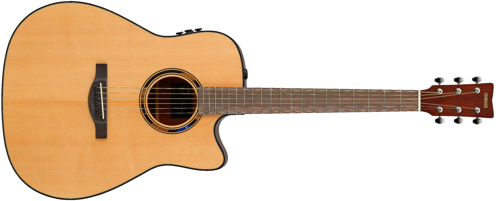 Yamaha Tag1c Dreadnought Epicea Acajou Noy - Natural - Folk-Gitarre - Main picture