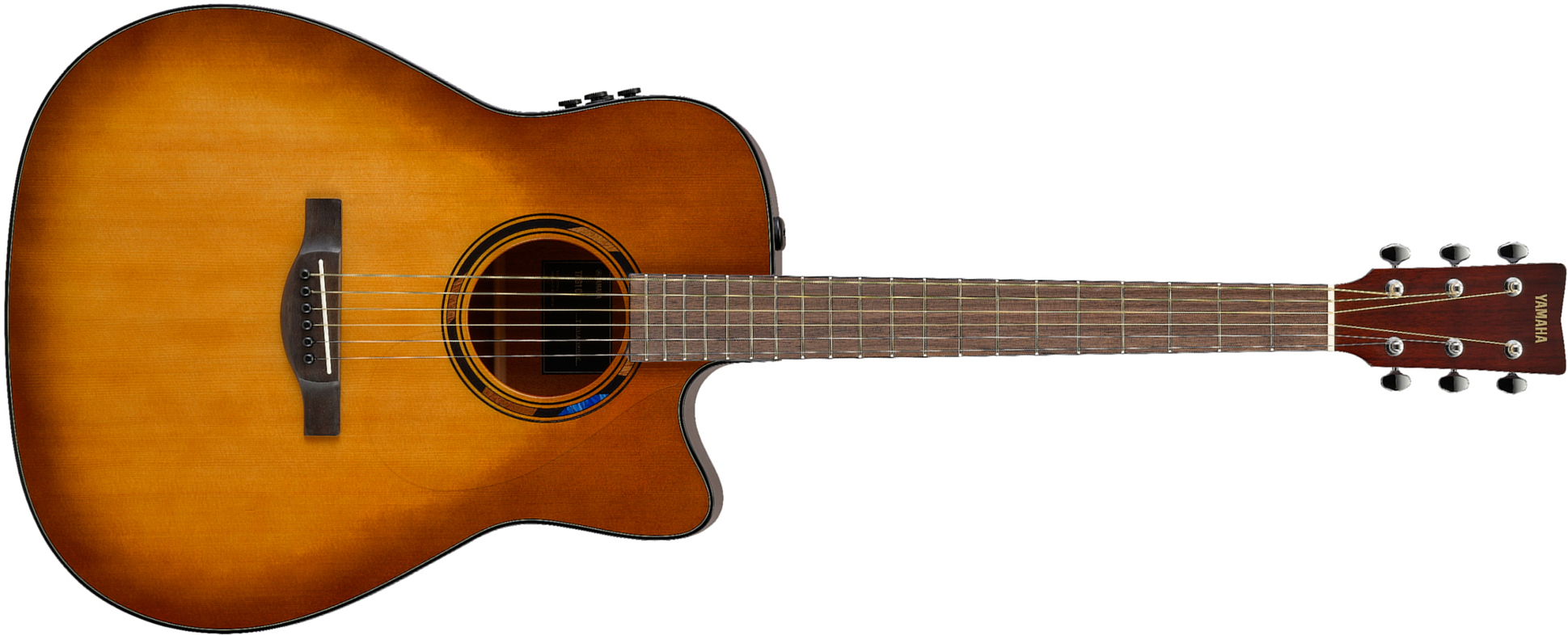 Yamaha Tag1c Dreadnought Epicea Acajou Noy - Sand Burst - Folk-Gitarre - Main picture