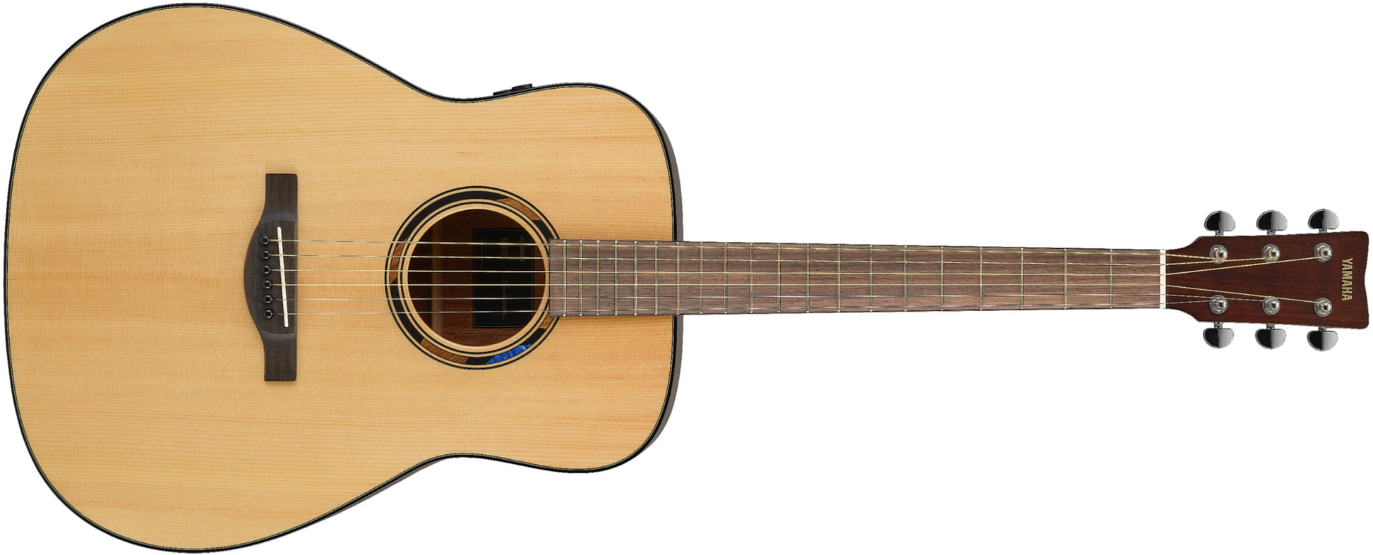 Yamaha Tag1e Transacoustic Dreadnought Epicea Acajou Noy - Natural - Folk-Gitarre - Main picture