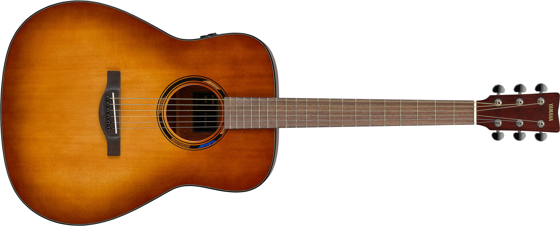 Yamaha Tag1e Transacoustic Dreadnought Epicea Acajou Noy - Sand Burst - Folk-Gitarre - Main picture