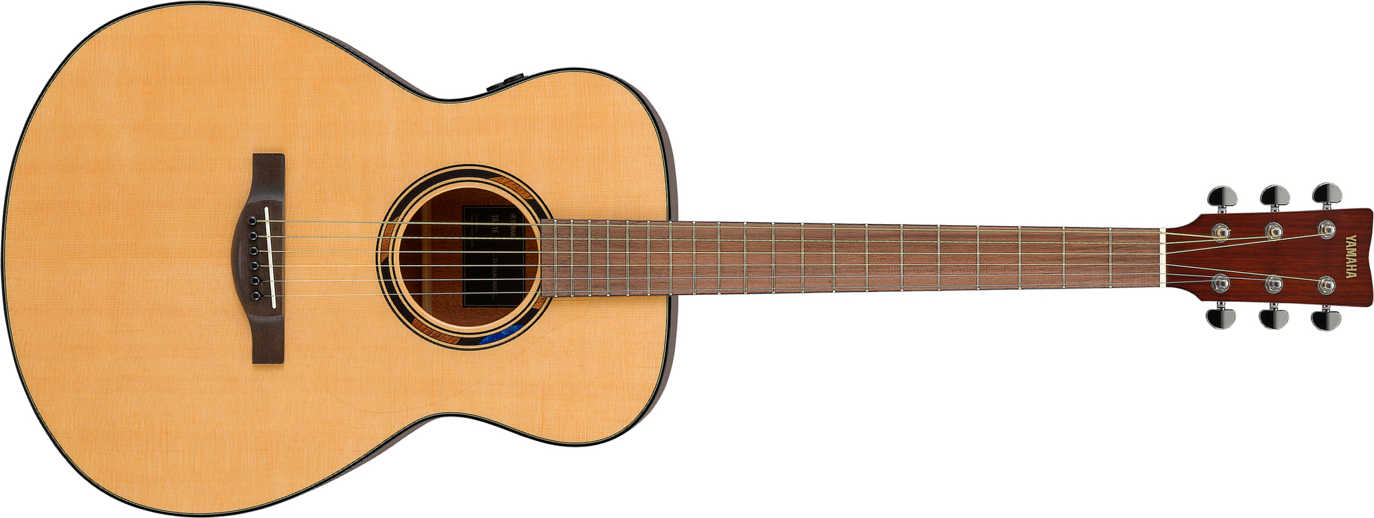 Yamaha Tas1e Transacoustic Concert Epicea Acajou Noy - Natural - Folk-Gitarre - Main picture