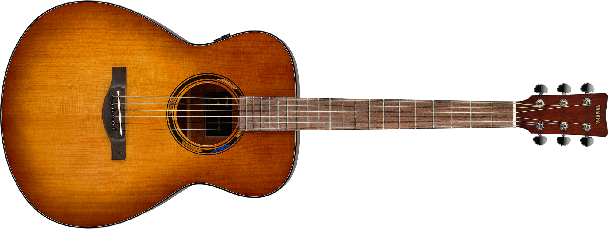 Yamaha Tas1e Transacoustic Concert Epicea Acajou Noy - Sand Burst - Folk-Gitarre - Main picture