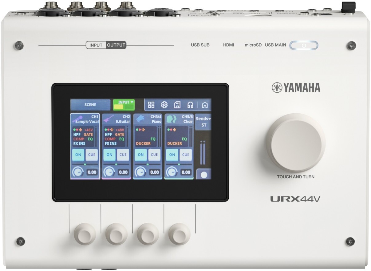 Yamaha Urx 44v White - USB audio interface - Main picture