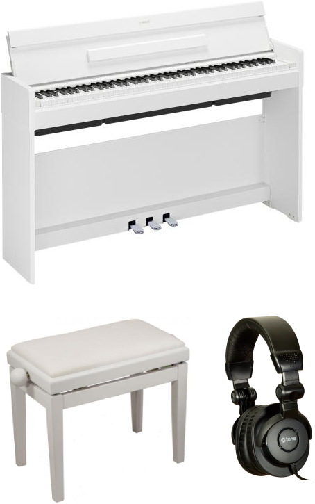 Yamaha Ydp-s36 Blanc  + Banquette + Casque - Blanc - Klaviere set - Main picture
