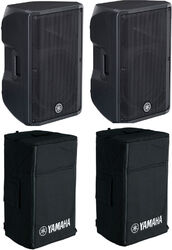 Komplettes pa system set Yamaha 2 x DBR12 + Housses