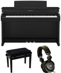 Klaviere set Yamaha CLP-845 black  + XB 6161 + X-HP1 - Noir