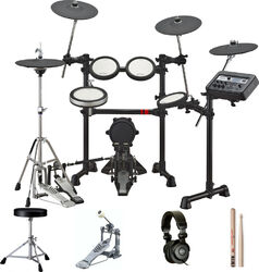 Komplett e-drum set Yamaha DTX6K3-X Bundle Complet - X-HP1 + DS550U + FP2710A + VIC5A