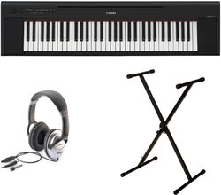 Digital klavier Yamaha NP-15 B + Stand + Casque