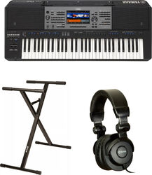 Synthetizer/klavier set Yamaha PSR-A5000 + Stand XH6102 + Casque X-HP1