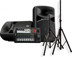 StagePas 600BT + X-TONE XH 6310 Pied Enceinte Paire + Sac
