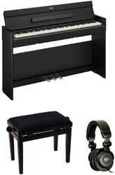 Klaviere set Yamaha YDP-S56 Noir  + X-HP1 + Banquette noir Laqué - Noir