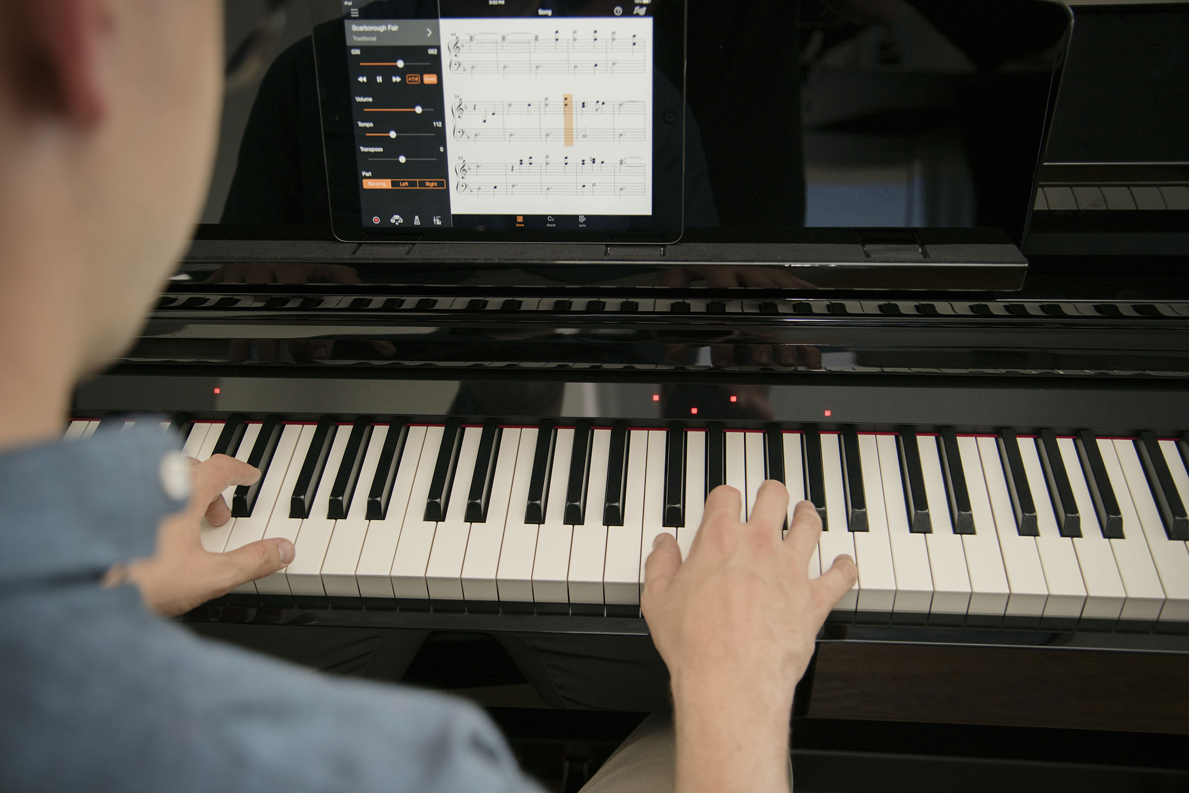 Yamaha Csp-150 - Black - Digitalpiano mit Stand - Variation 4