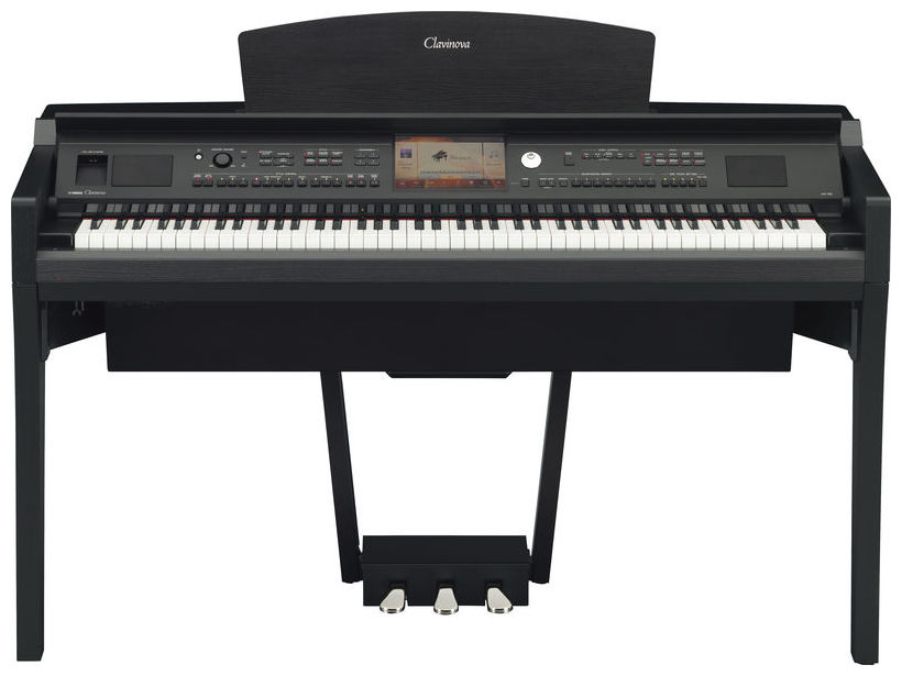 Yamaha Cvp-709b - Noir - Digitalpiano mit Stand - Variation 1