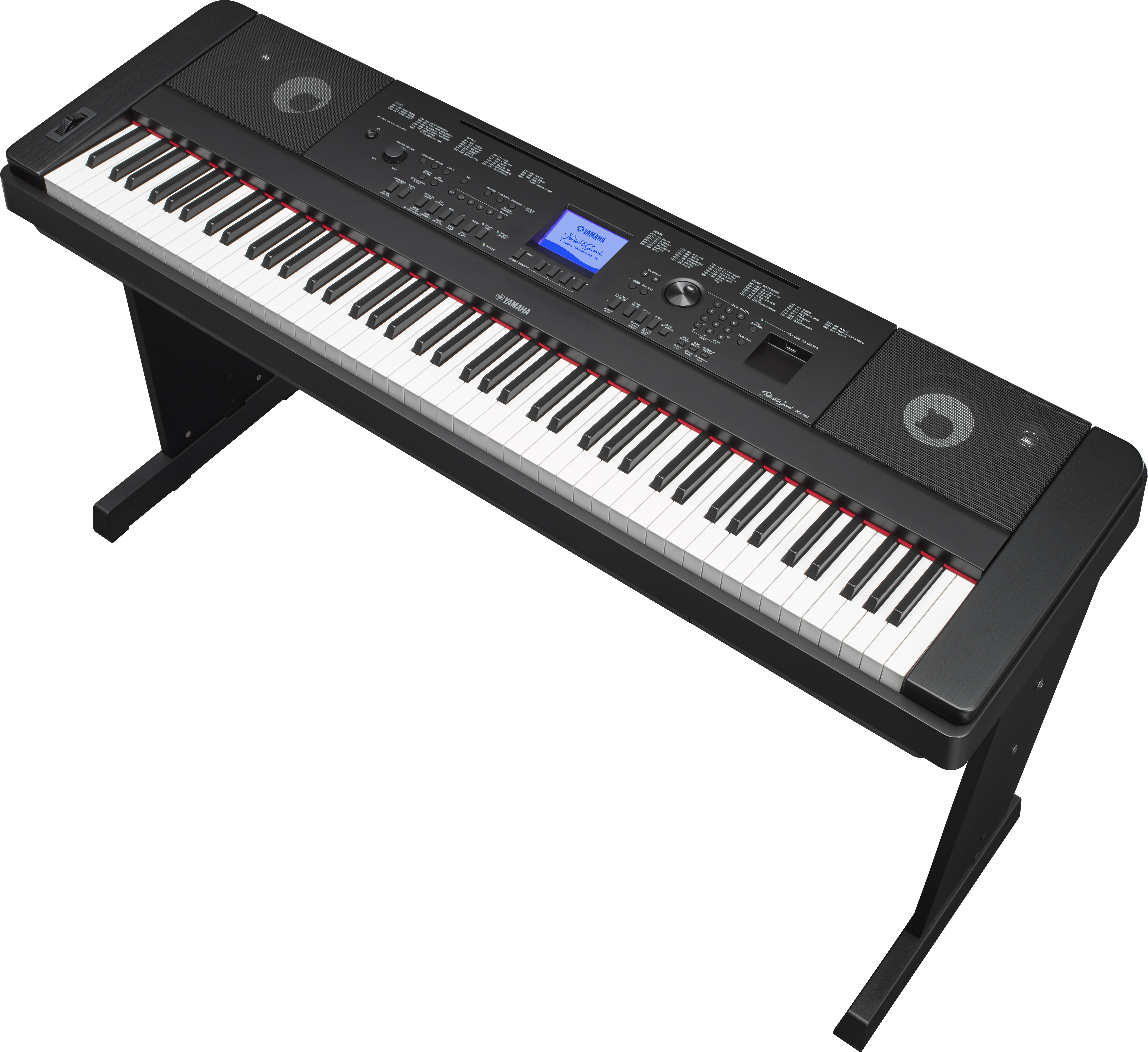 Yamaha Dgx-660 - Black - Digitalpiano mit Stand - Variation 3