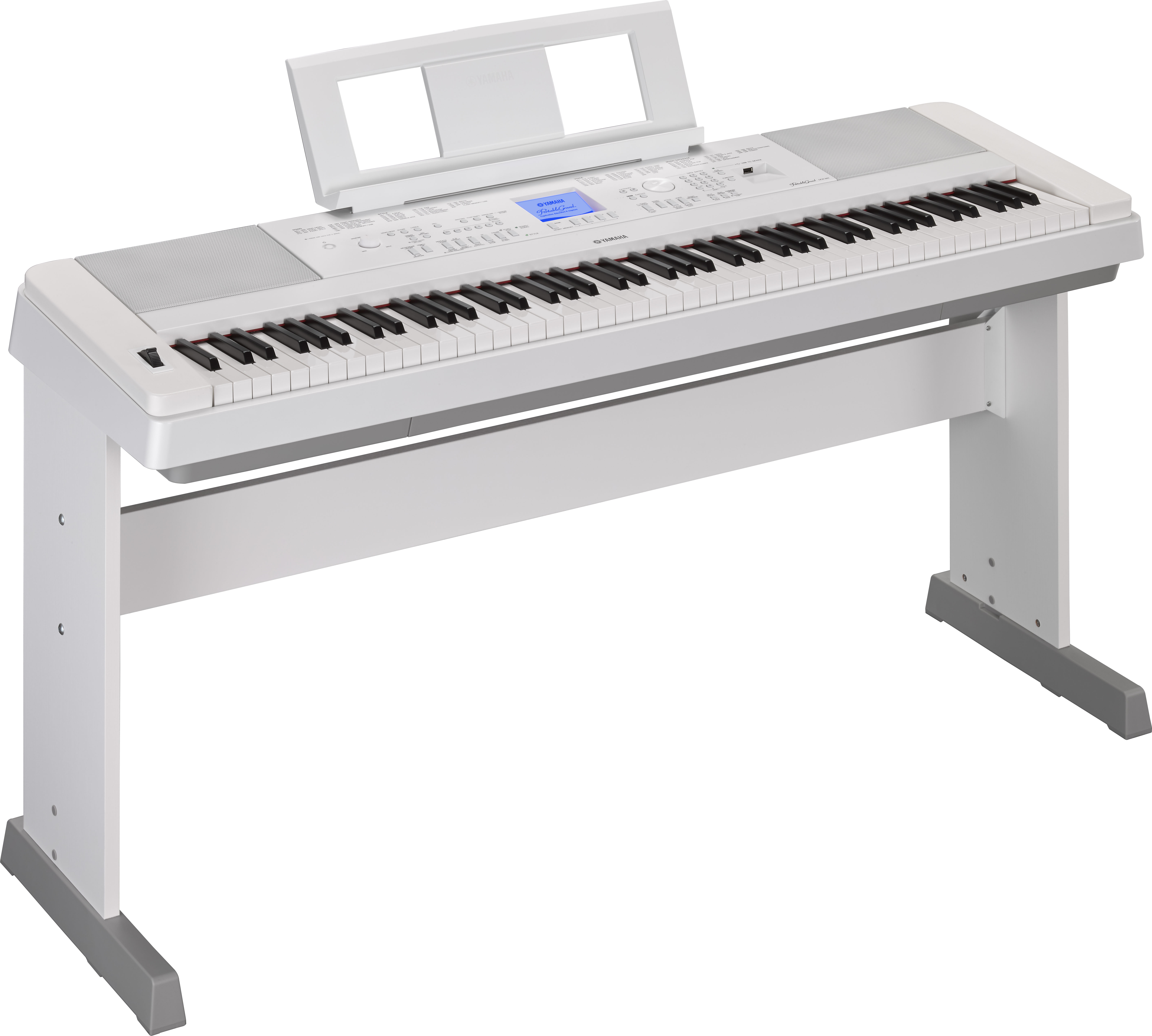 Yamaha Dgx-660 - White - Digitalpiano mit Stand - Variation 1