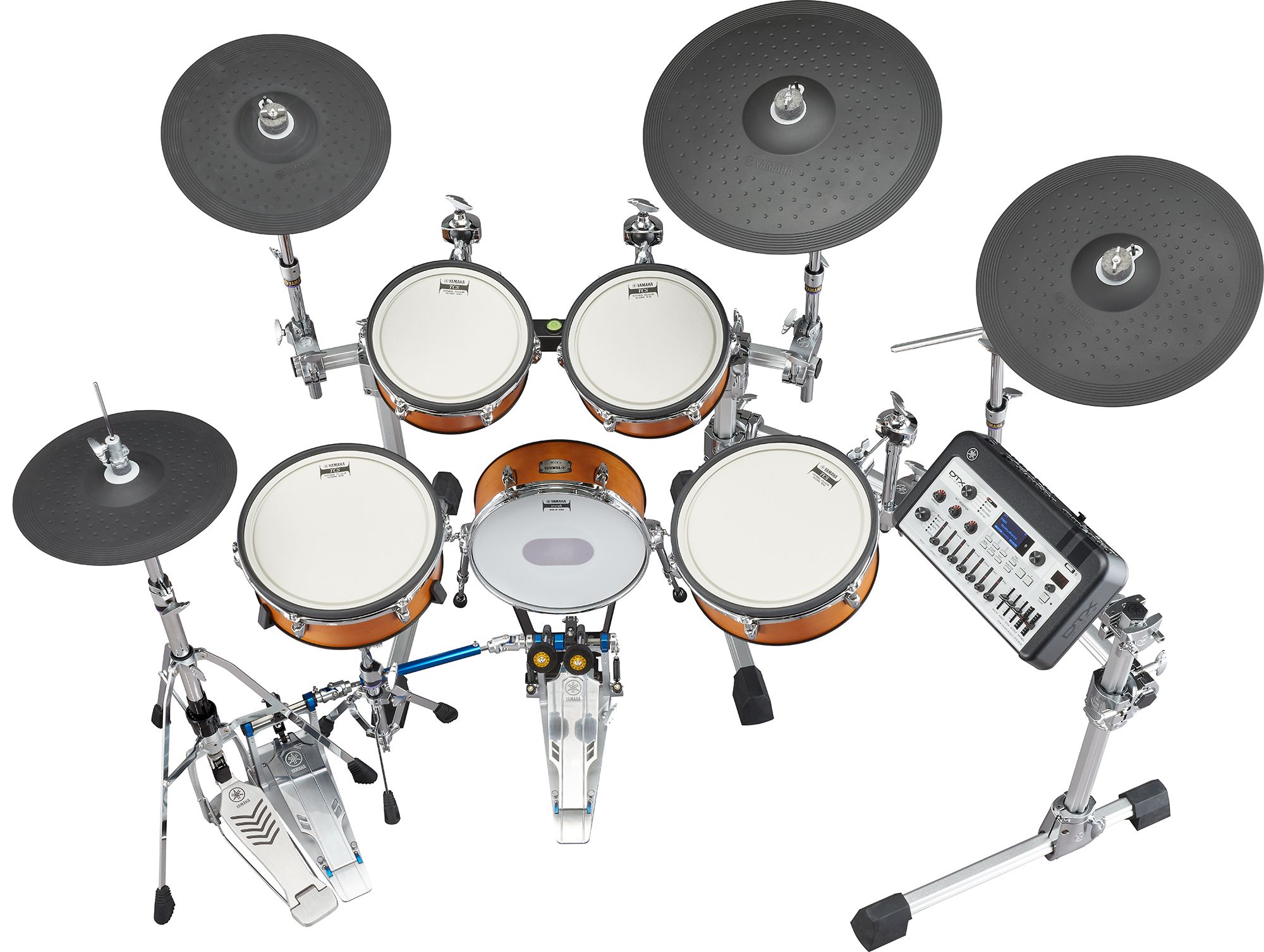 Yamaha Dtx10-km Electronic Drum Kit Mesh Black Forrest - Komplett E-Drum Set - Variation 1