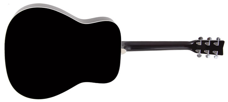 Yamaha F370 Bl Dreadnought Epicea Nato 2016 - Black - Westerngitarre & electro - Variation 2