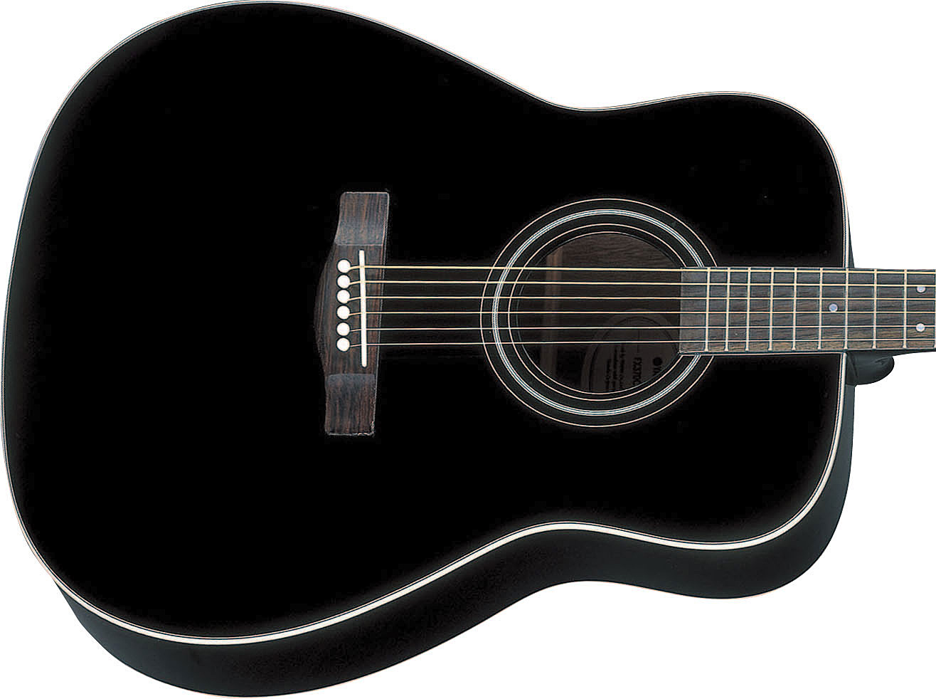 Yamaha F370 Bl Dreadnought Epicea Nato 2016 - Black - Westerngitarre & electro - Variation 3