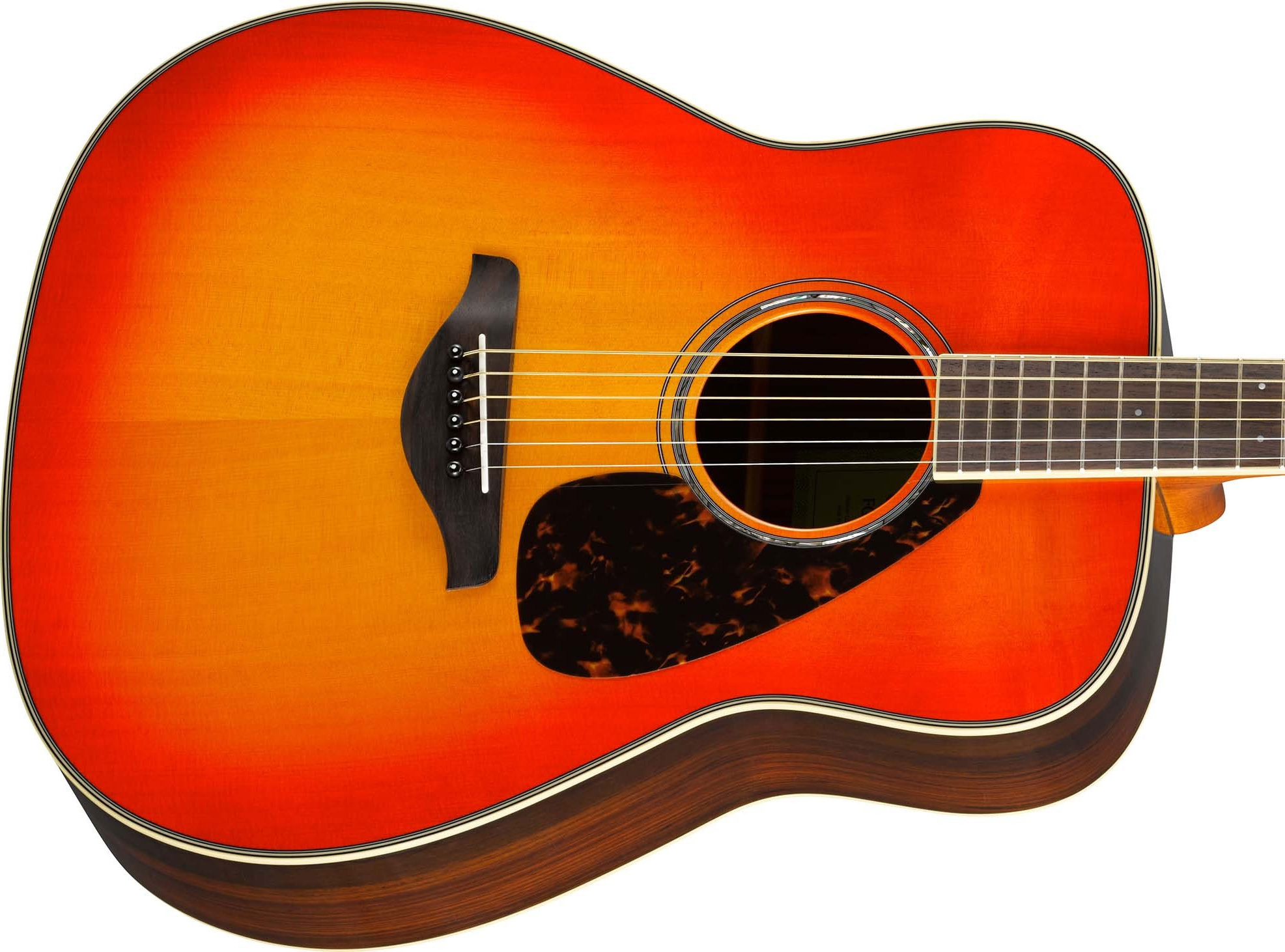 Yamaha Fg830 Ab Dreadnought Epicea Palissandre 2016 - Autumn Burst - Westerngitarre & electro - Variation 2