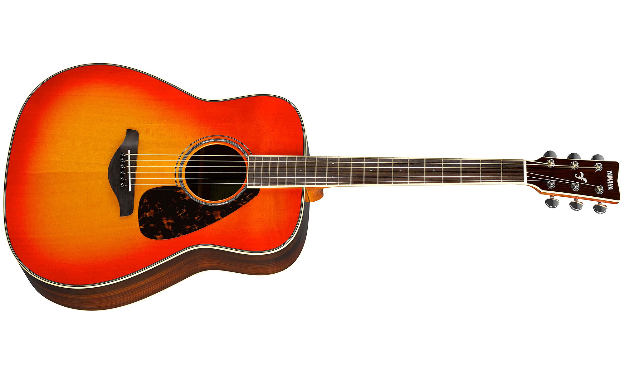 Yamaha Fg830 Ab Dreadnought Epicea Palissandre 2016 - Autumn Burst - Westerngitarre & electro - Variation 1