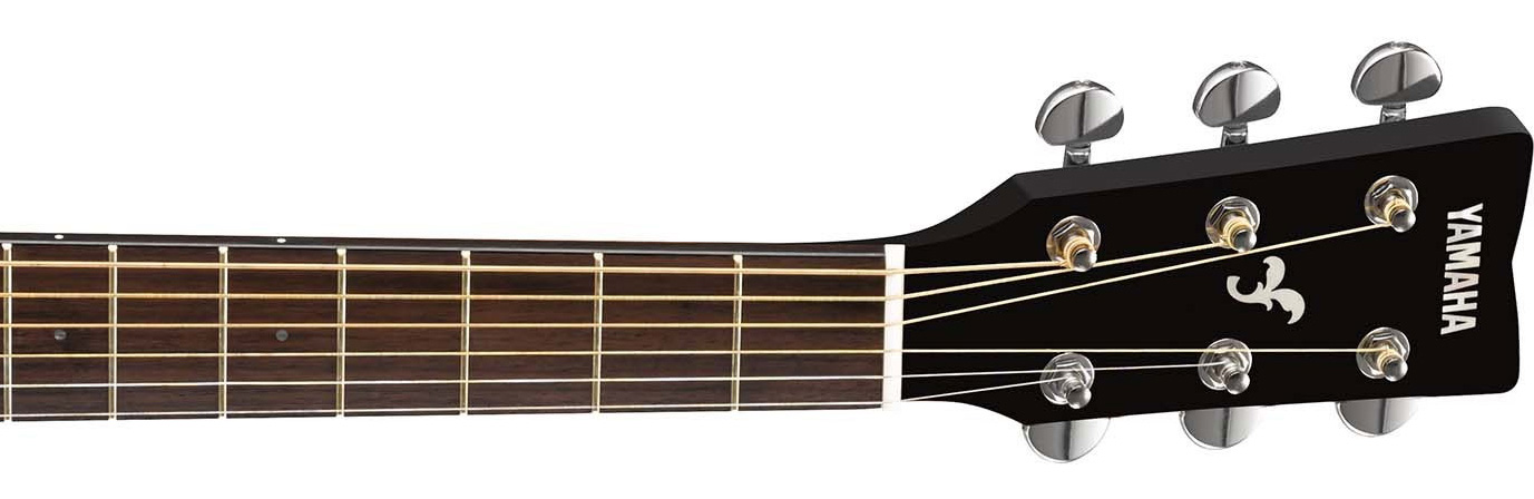 Yamaha Fgx800c Bl Dreadnought Cw Epicea Nato 2016 - Black - Elektroakustische Gitarre - Variation 3